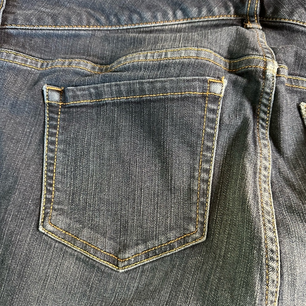 Torrid Blue Skinny Jeans with Contrast Stitching 14 GUC - Picture 10 of 11